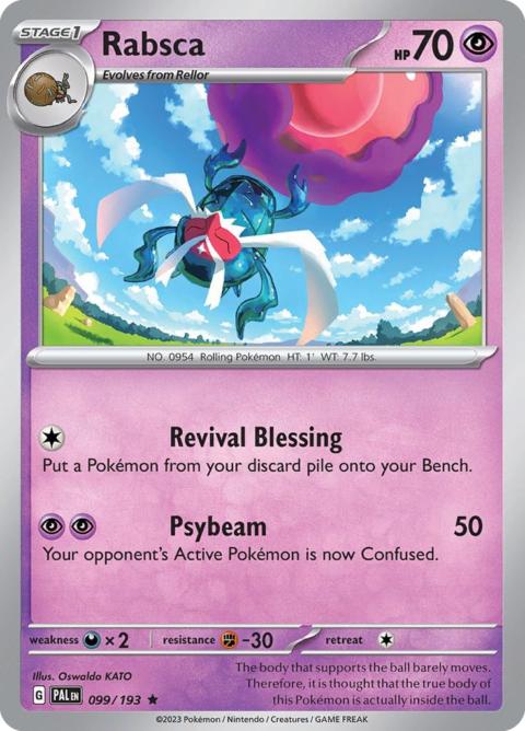 Rabsca - PAL #99 - Reverse Holo