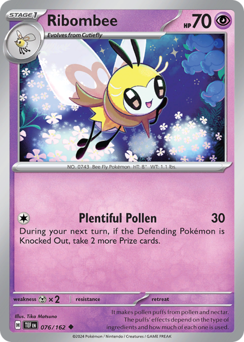 Ribombee - TEF #76 - Reverse Holo