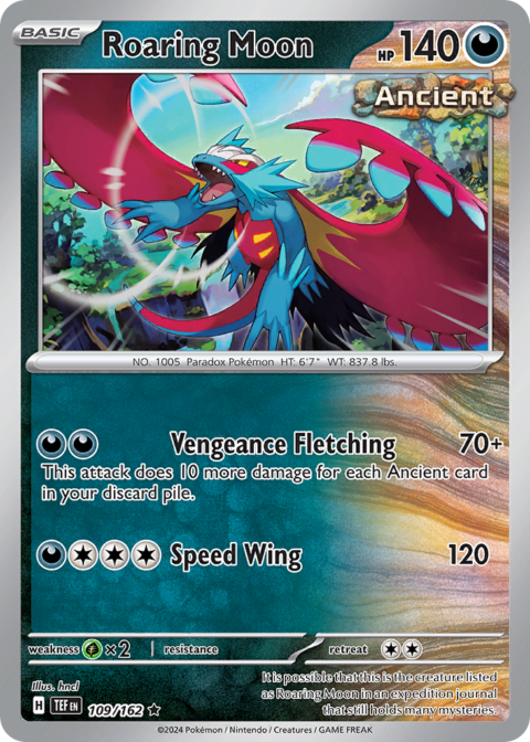 Roaring Moon - TEF #109 - Reverse Holo