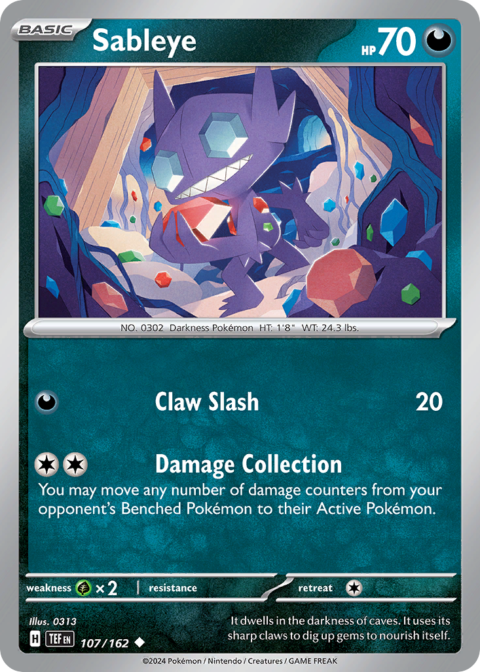 Sableye - TEF #107 - Normal