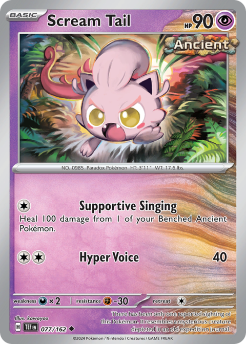 Scream Tail - TEF #77 - Reverse Holo