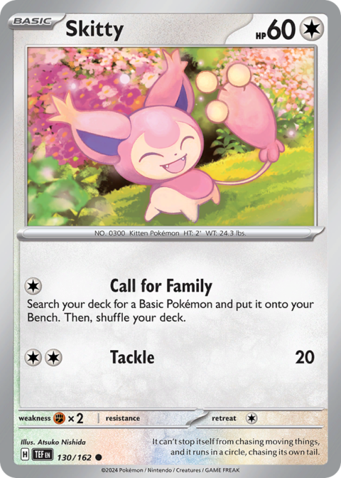 Skitty - TEF #130 - Reverse Holo