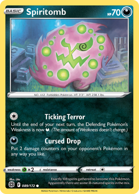 Spiritomb - BRS #89 - Normal