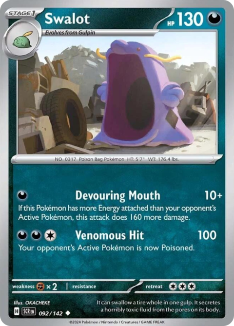 Swalot - SCR #92 - Reverse Holo