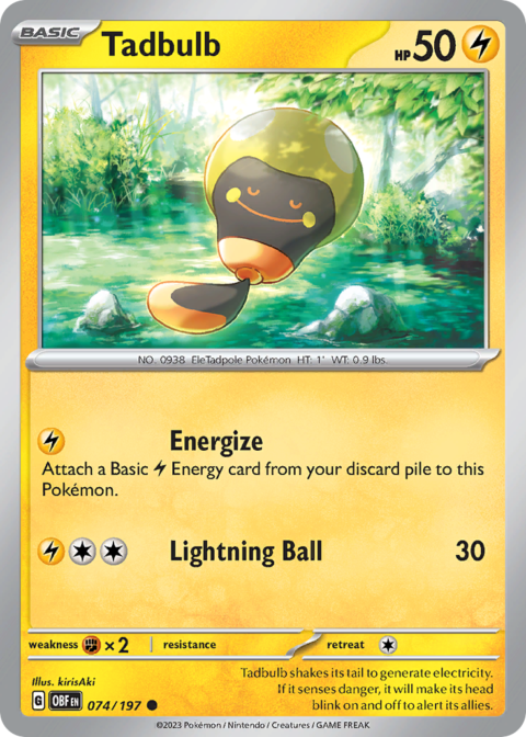 Tadbulb - OBF #74 - Reverse Holo