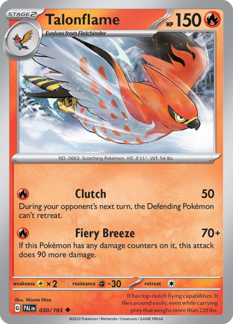 Talonflame - PAL #30 - Normal