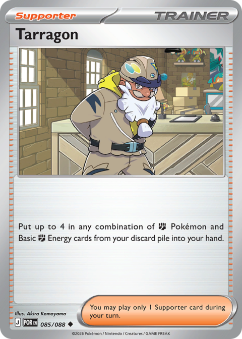 Tarragon - POR #85 - Reverse Holo
