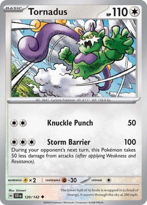 Tornadus - SCR #120 - Normal