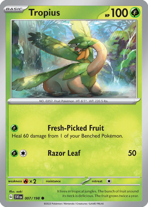 Tropius - SVI #7 - Normal