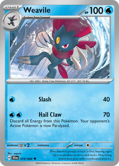 Weavile - SFA #14 - Normal