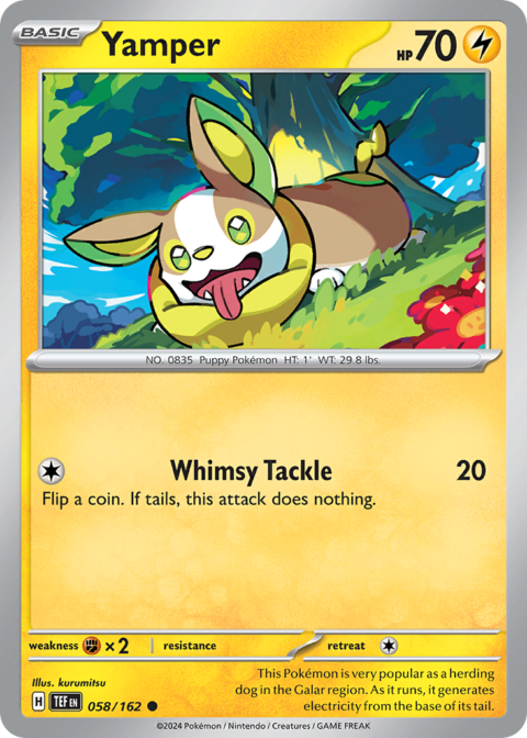 Yamper - TEF #58 - Reverse Holo