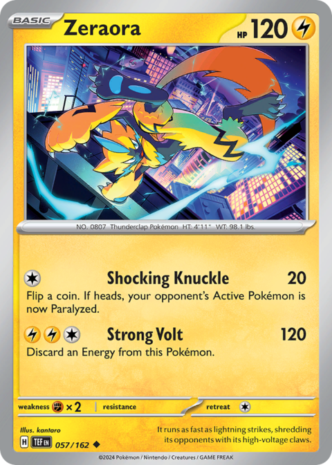 Zeraora - TEF #57 - Normal