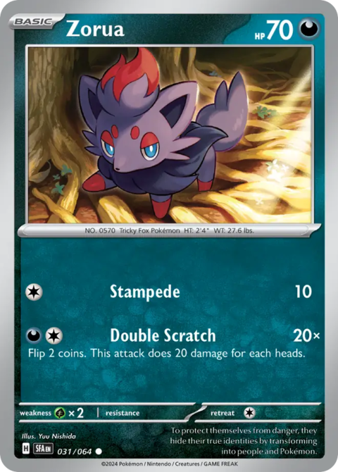 Zorua - SFA #31 - Normal
