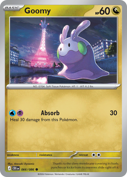 Goomy - CRI #66 - Reverse Holo