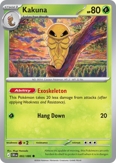 Kakuna - CRI #2 - Reverse Holo