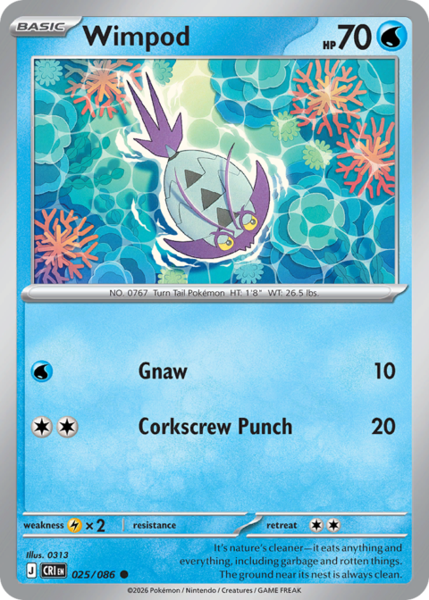 Wimpod - CRI #25 - Reverse Holo