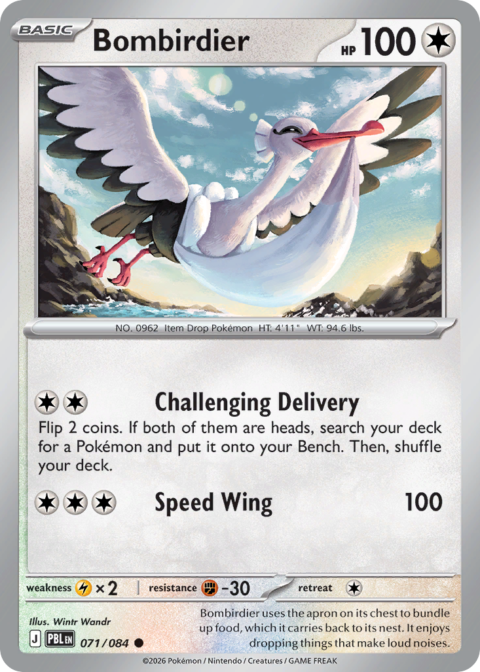 Bombirdier - PBL #71 - Reverse Holo
