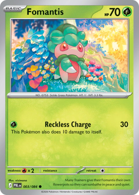 Fomantis - PBL #3 - Reverse Holo