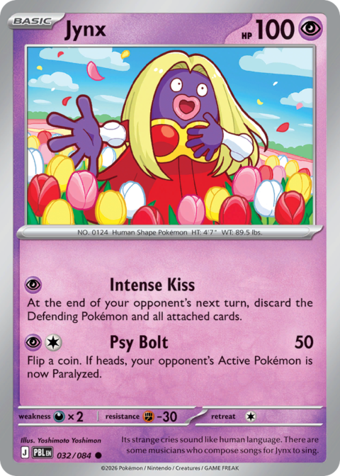 Jynx - PBL #32 - Reverse Holo