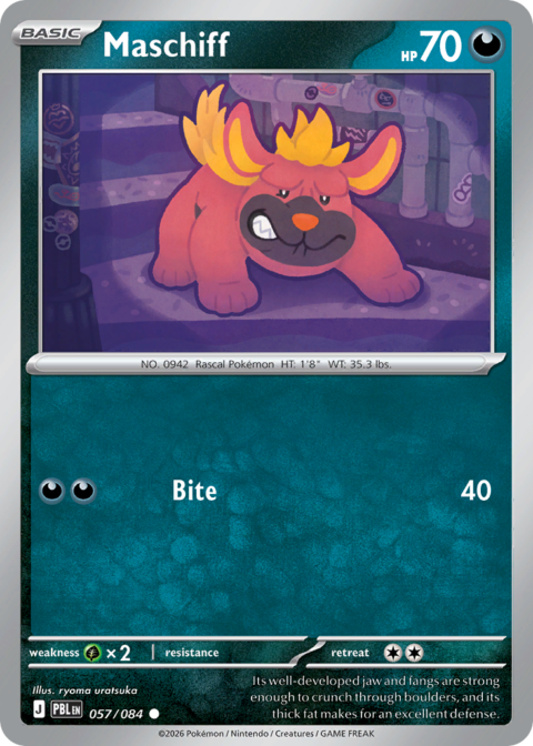 Maschiff - PBL #57 - Reverse Holo
