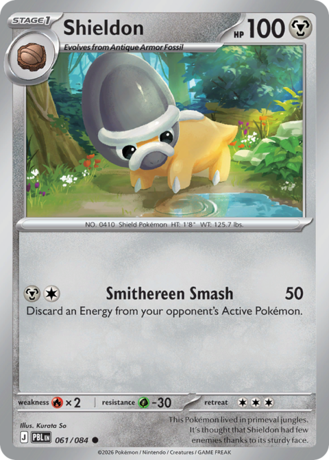 Shieldon - PBL #61 - Reverse Holo