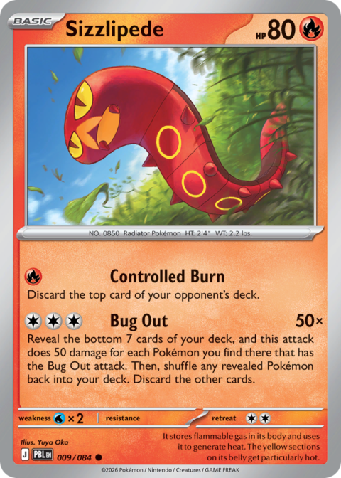 Sizzlipede - PBL #9 - Normal