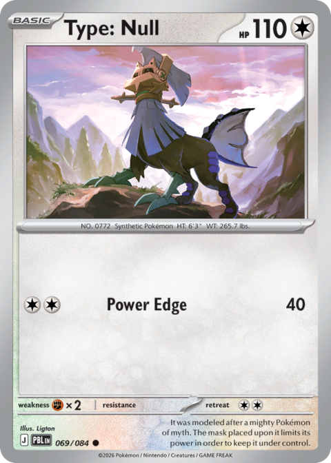 Type: Null - PBL #69 - Normal