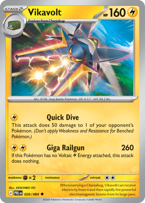 Vikavolt - PBL #26 - Reverse Holo