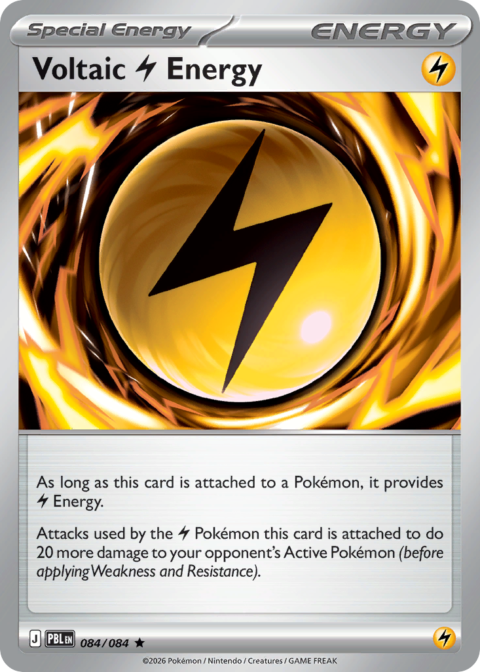Voltaic Lightning Energy - PBL #84 - Reverse Holo
