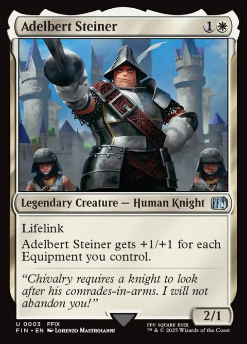 Adelbert Steiner - FIN #3 - Foil