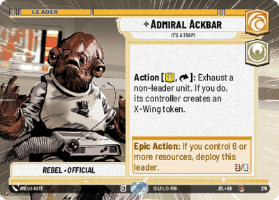 Admiral Ackbar - It's A Trap! - JTL #278 - Hyperspace