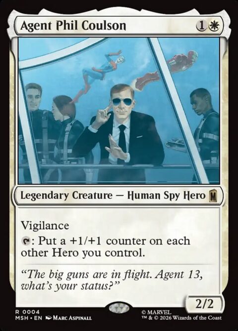 Agent Phil Coulson - MSH #4 - Foil