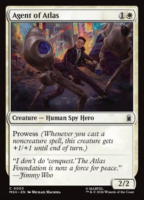 Agent of Atlas - MSH #3 - Nonfoil