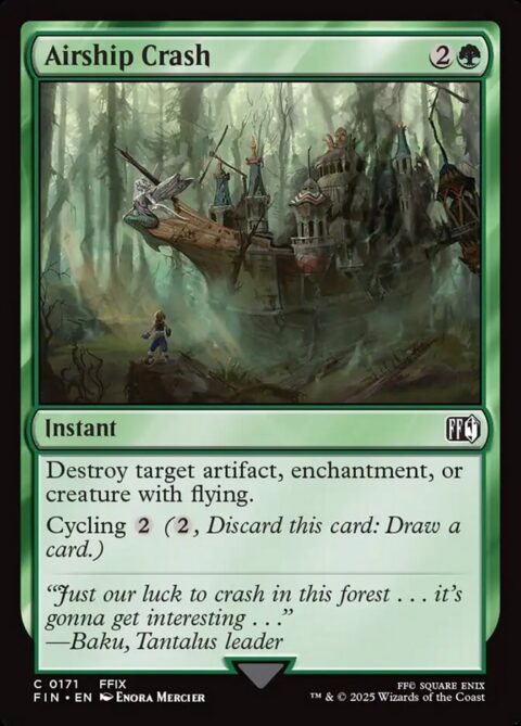 Airship Crash - FIN #171 - Foil