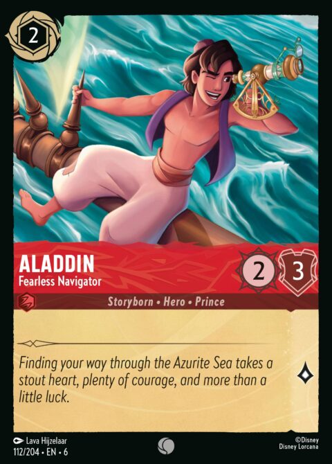 Aladdin - Fearless Navigator - 6 #112 - Normal