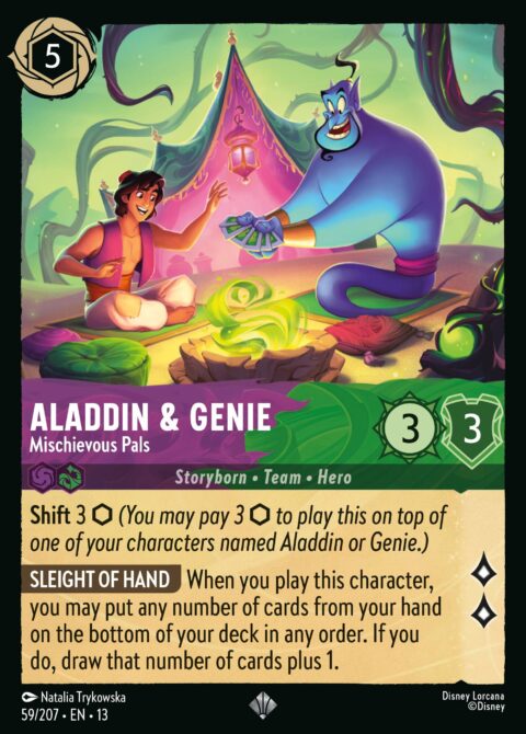 Aladdin & Genie - Mischievous Pals - 13 #59 - Normal