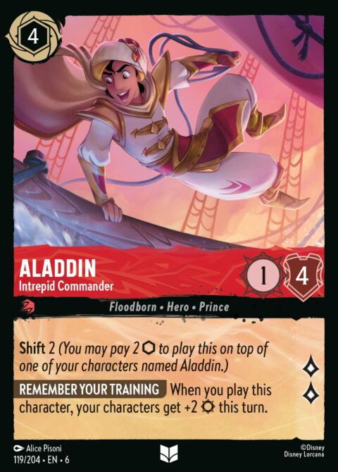 Aladdin - Intrepid Commander - 6 #119 - Normal