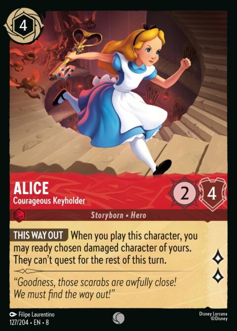 Alice - Courageous Keyholder - 8 #127 - Normal