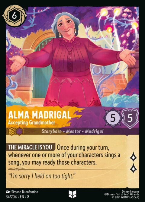 Alma Madrigal - Accepting Grandmother - 8 #34 - Foil