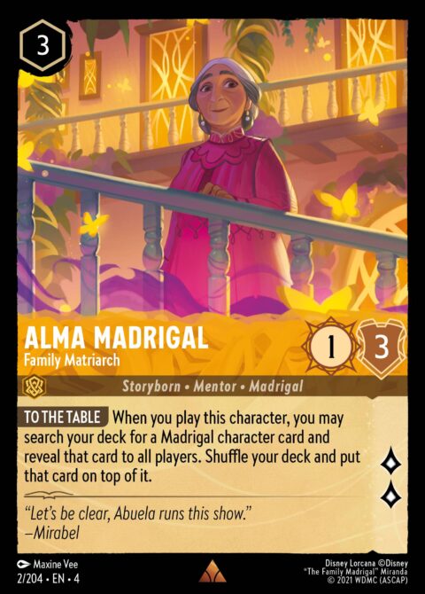 Alma Madrigal - Family Matriarch - 4 #2 - Normal