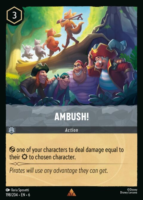 Ambush! - 6 #198 - Foil