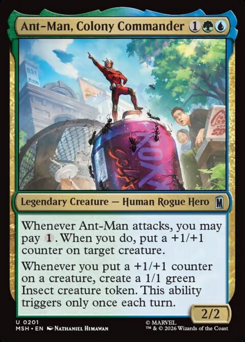 Ant-Man, Colony Commander - MSH #201 - Foil