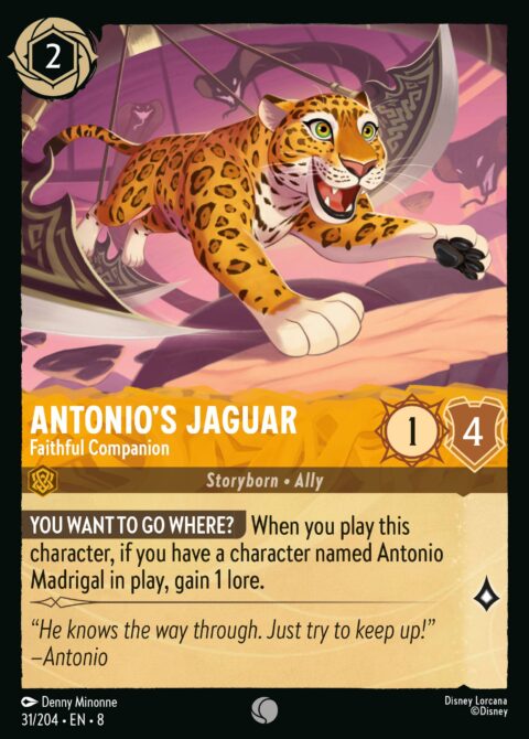 Antonio's Jaguar - Faithful Companion - 8 #31 - Normal