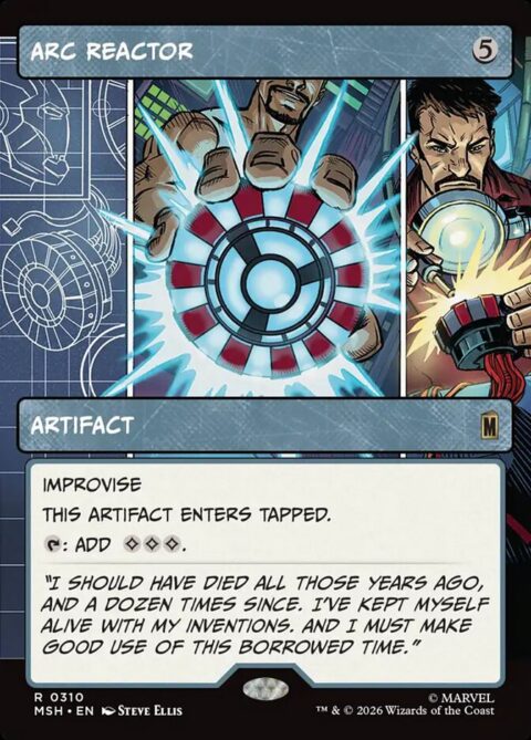 Arc Reactor - MSH #310 - Foil