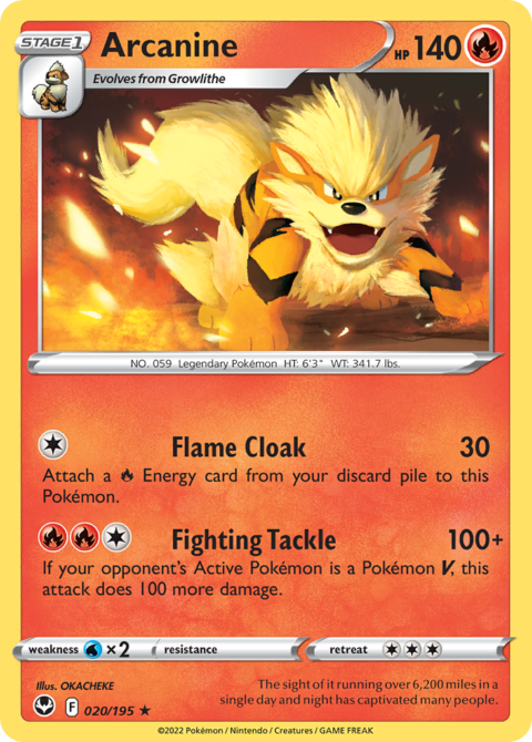 Arcanine - SIT #20 - Normal