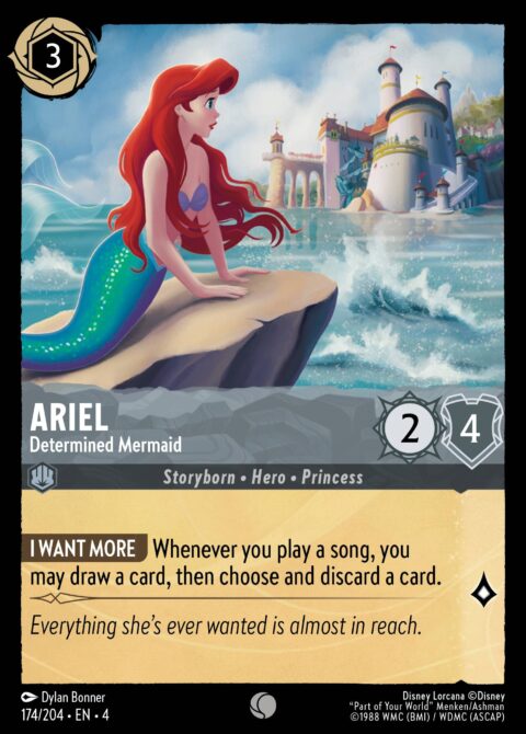 Ariel - Determined Mermaid - 4 #174 - Normal