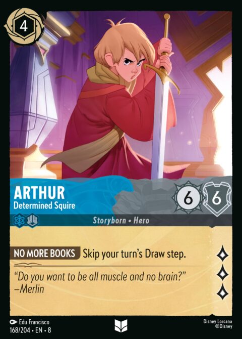 Arthur - Determined Squire - 8 #168 - Normal