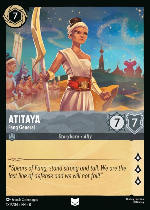 Atitaya - Fang General - 8 #181 - Normal