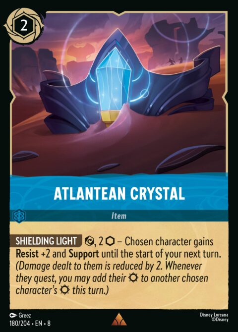 Atlantean Crystal - 8 #180 - Normal