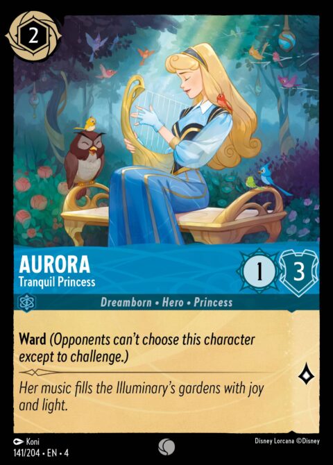 Aurora - Tranquil Princess - 4 #141 - Foil
